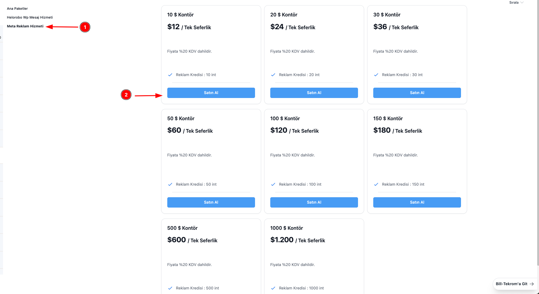 Okunmamış Mesaj Sayısı Filtresi Okunmamaş Mesaj Sayısı Filtresi