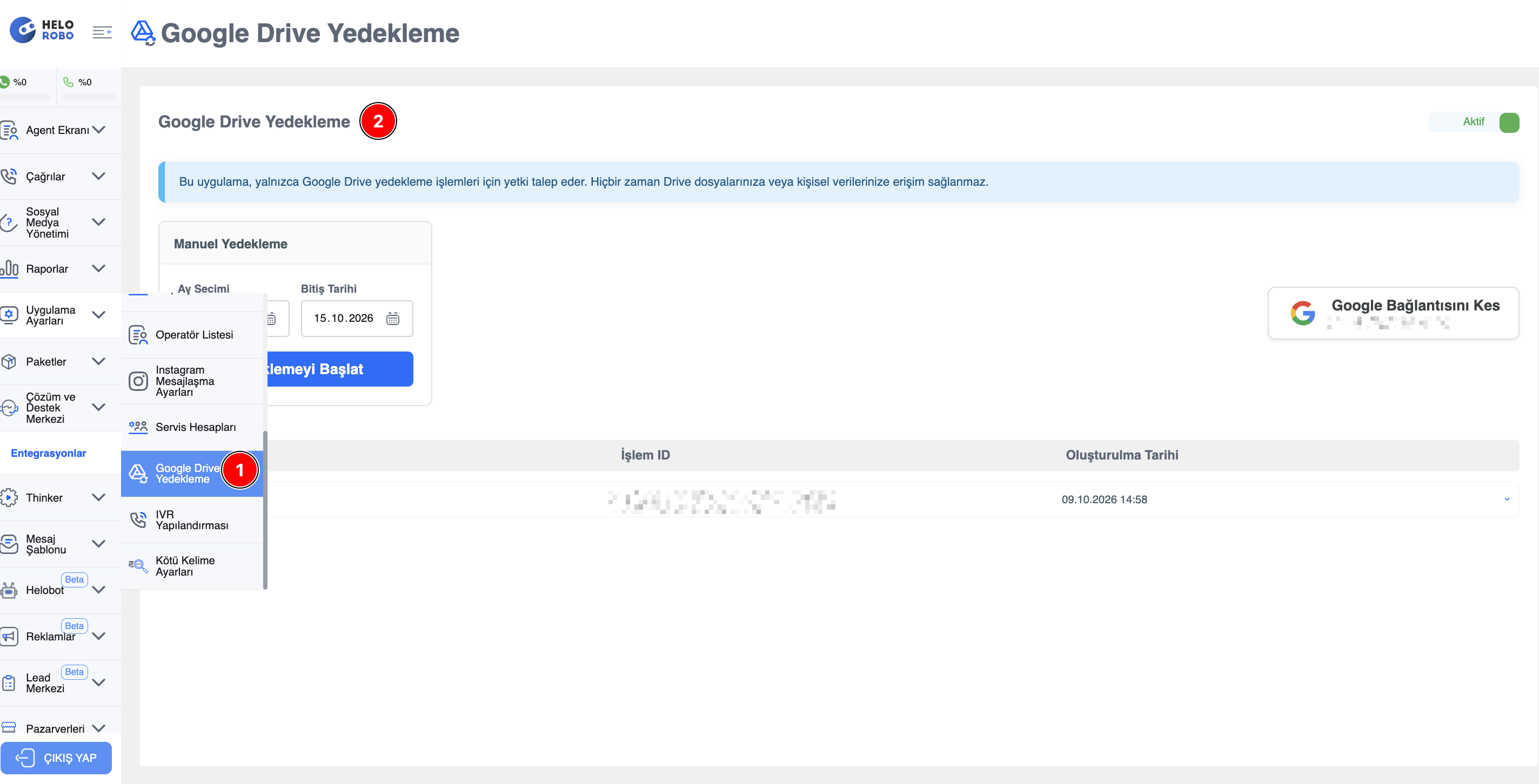 Google Drive Backup