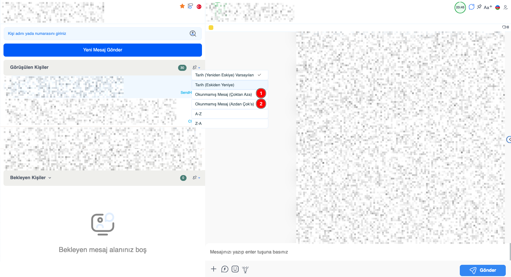 Mesaj Şablonu Segment Gönderim Mesaj Şablonu Segment Gönderim