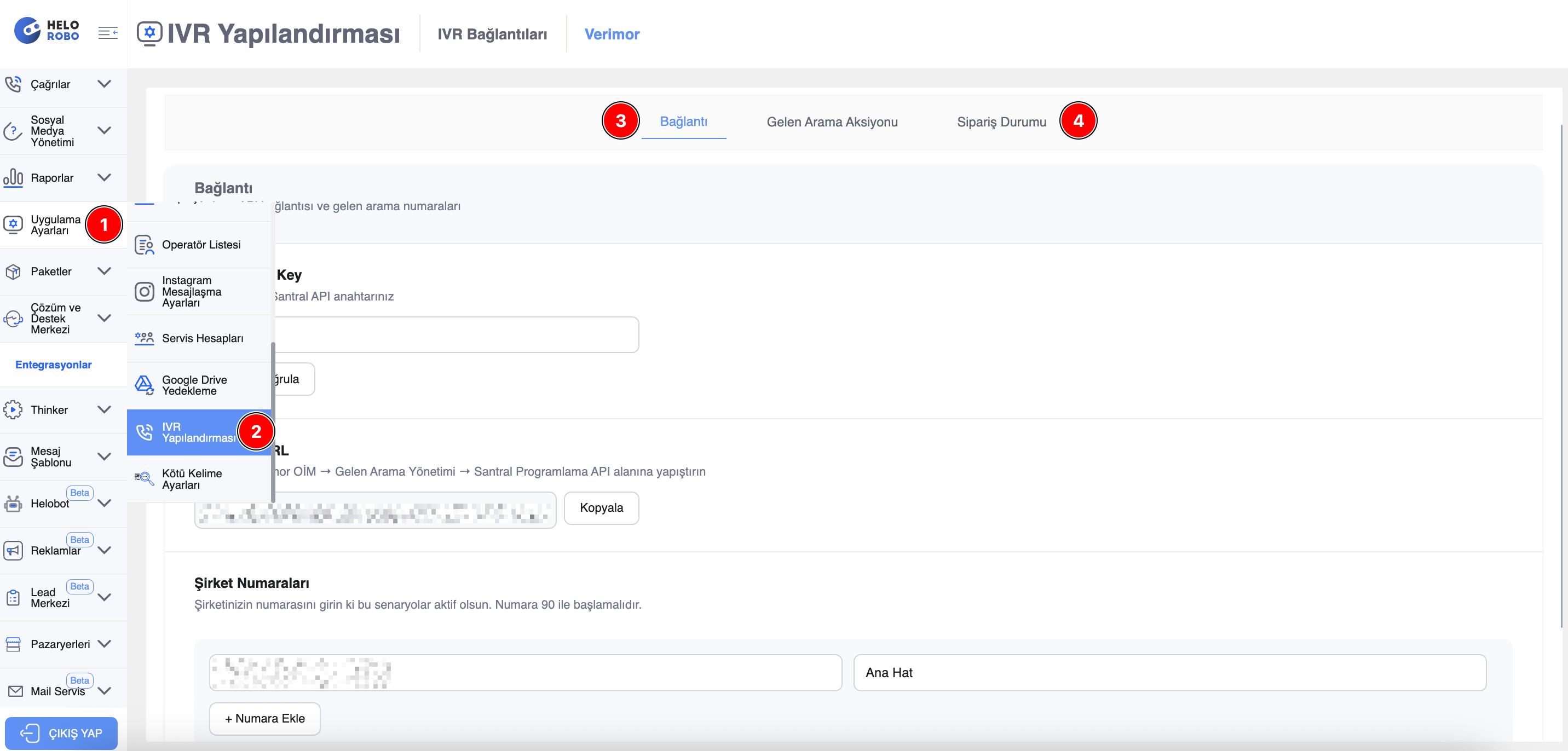 IVR Configuration